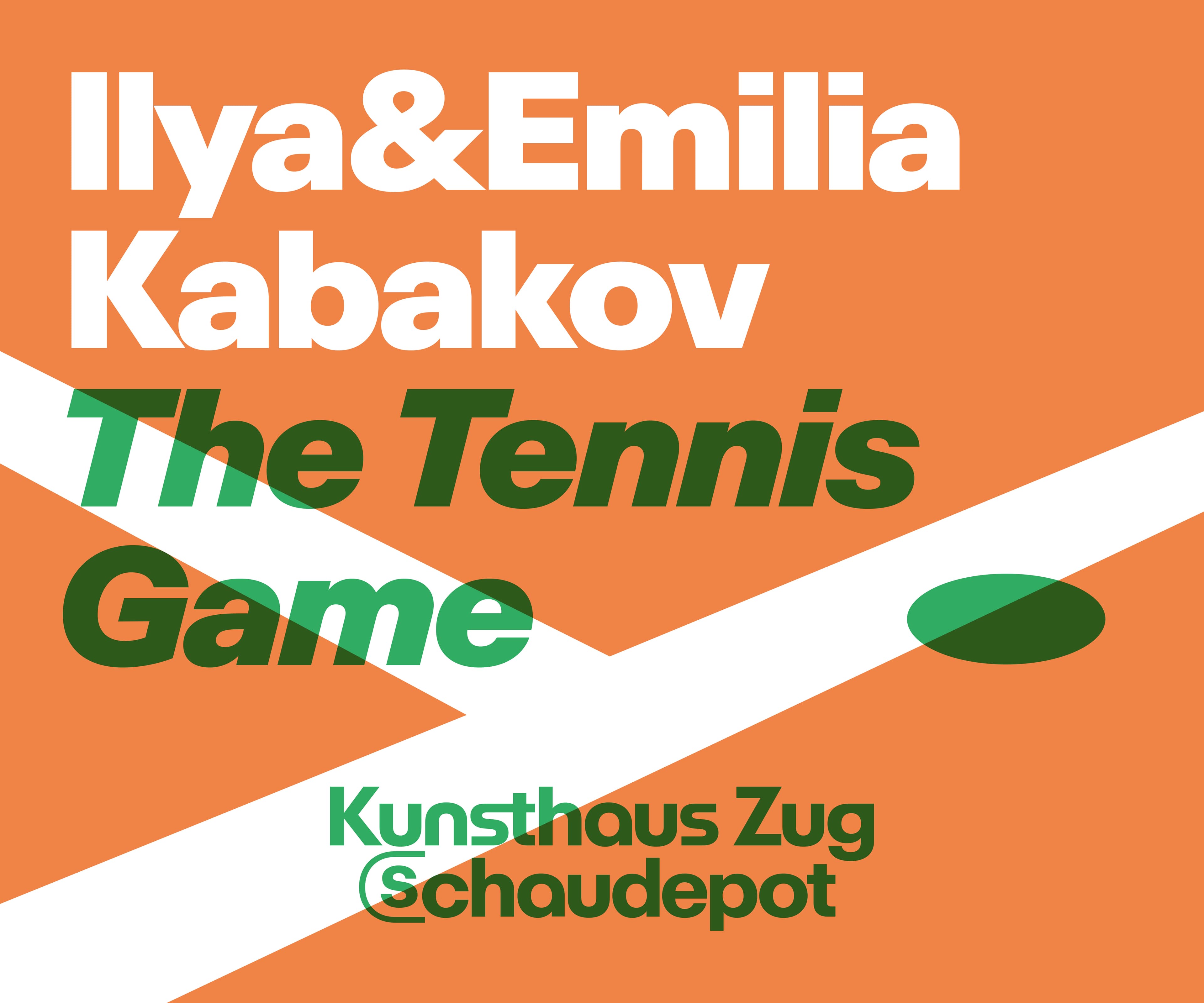 Banner: Kunsthaus Zug, Kabakov Tennisgame (16.3.26-22.3.)