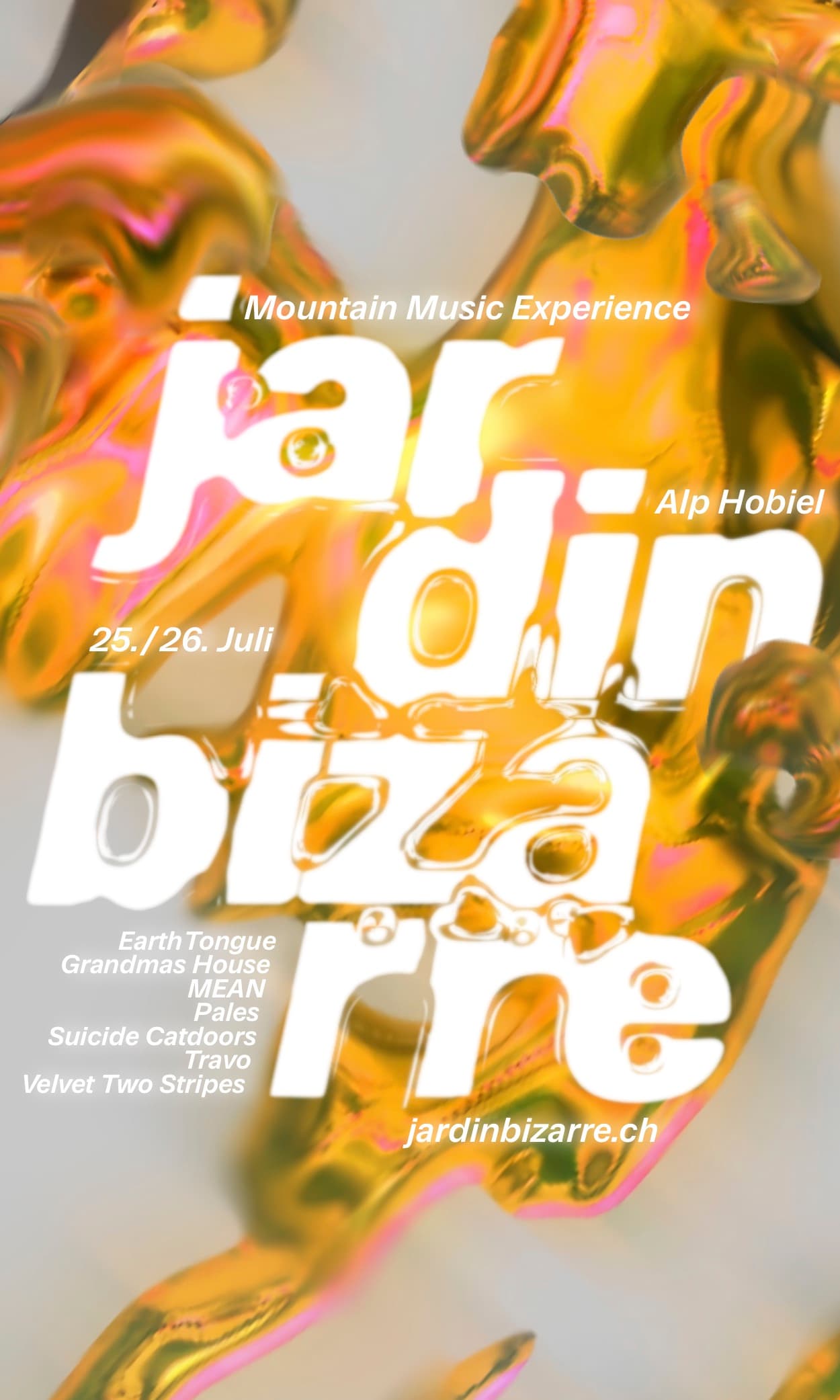 Banner intern: Jardin Bizarre (1.6. bis 26.7.)